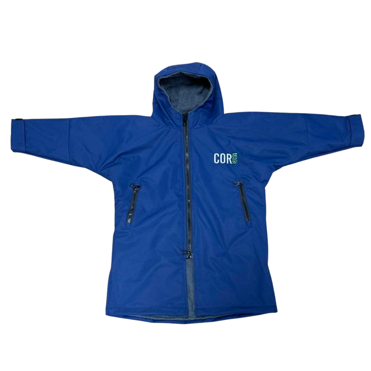 Kids Swim Parka Blue