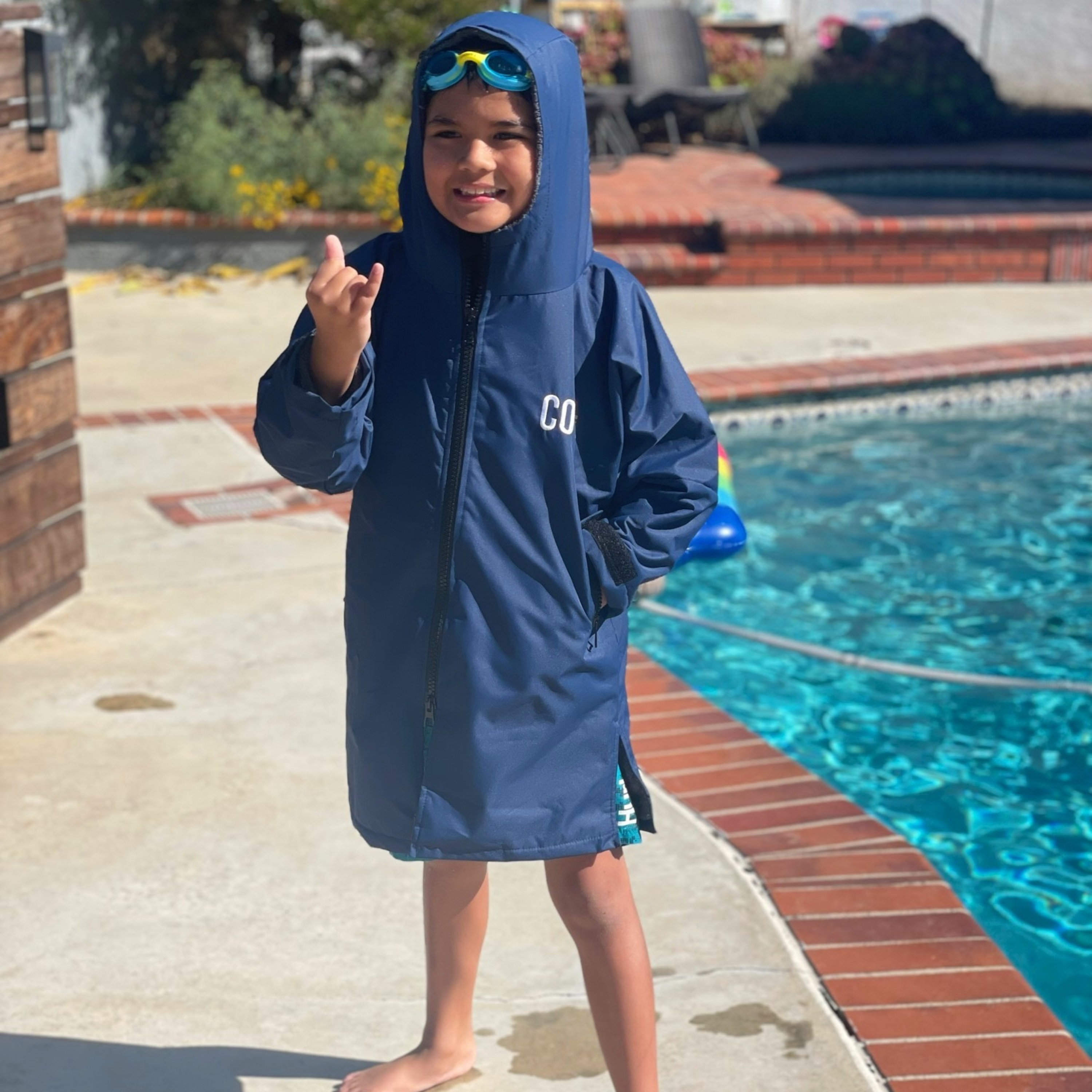 Kids Swim Parka Jacket