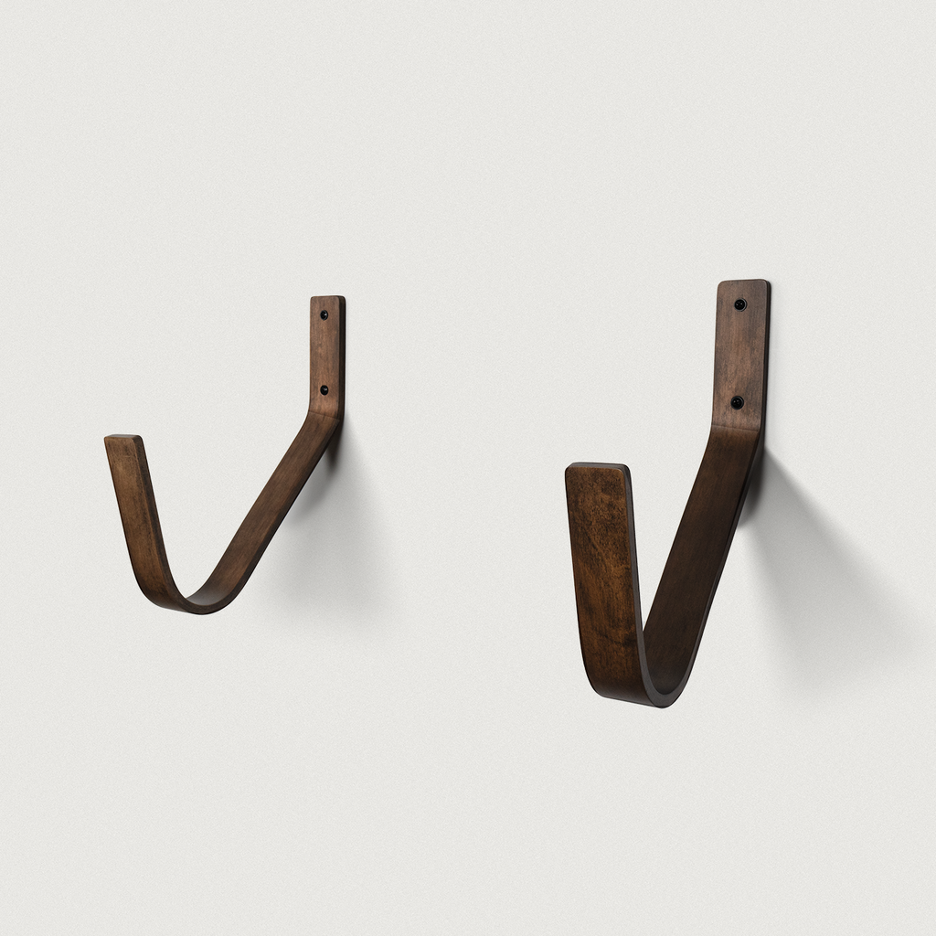 Monterey Minimalist Sup Surfboard Wood Display Rack Holds 40 Lbs 2