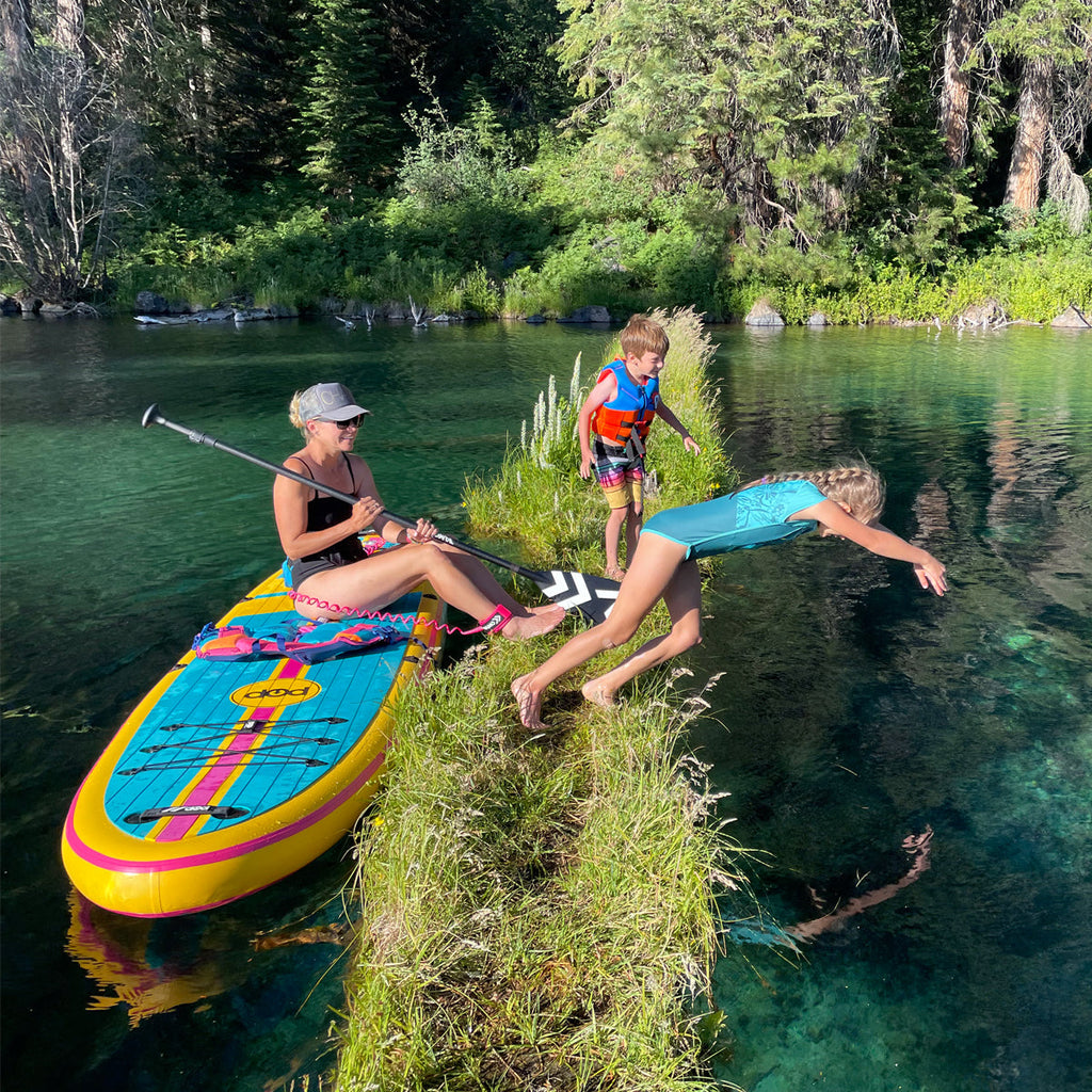 3 Piece Carbon Fiberglass Adjustable Paddle With Abs Edge 2