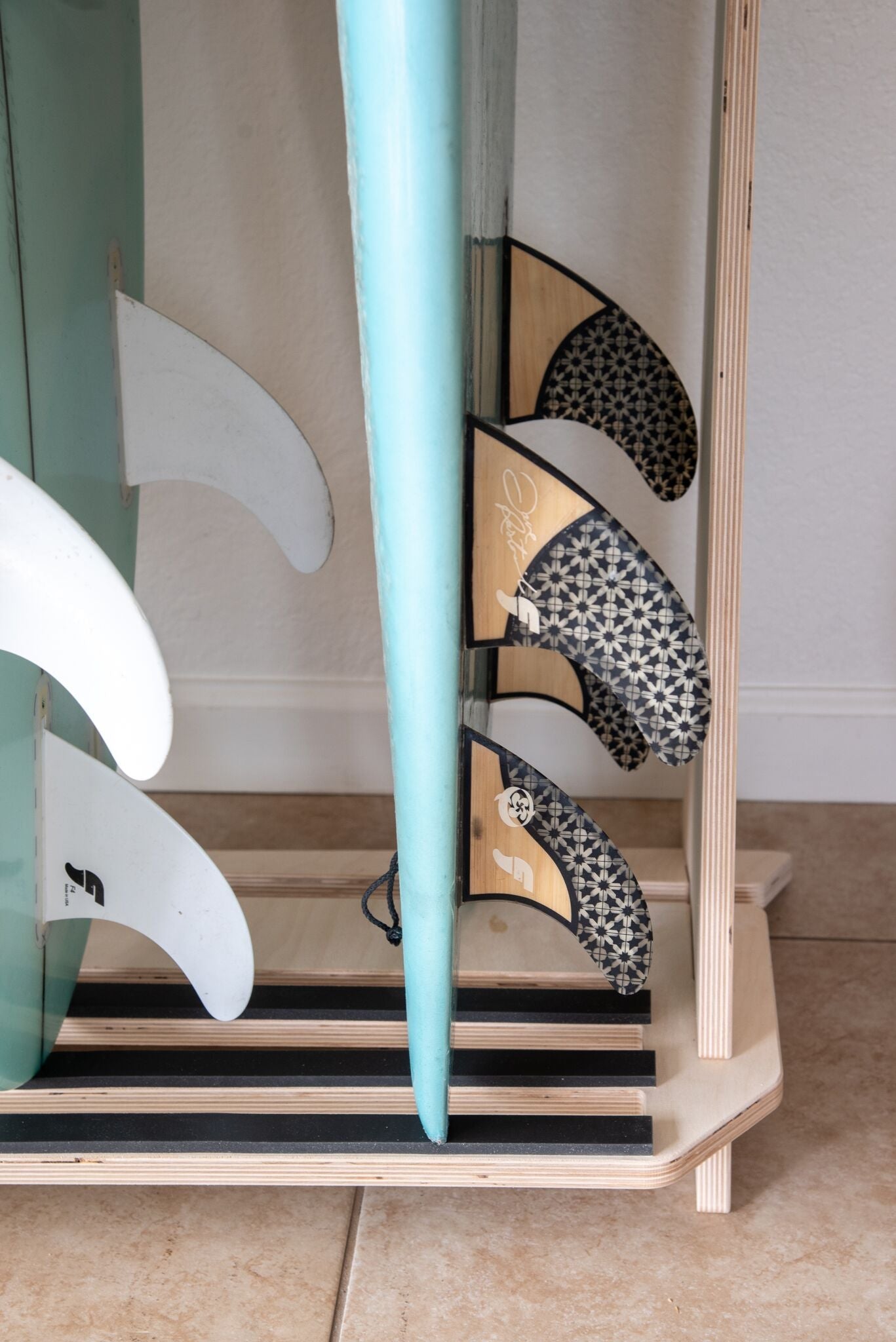 The Pacifica Freestanding Surfboard Rack 3