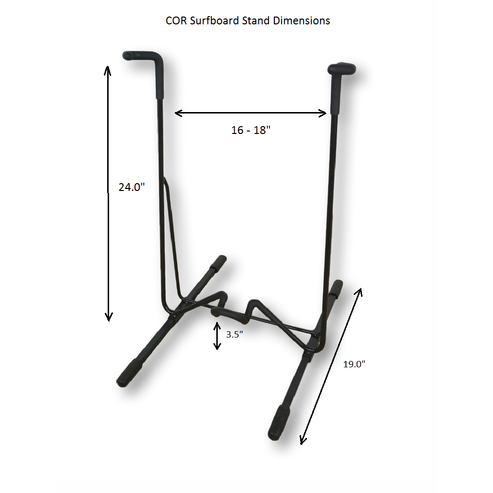 Freestanding Surfboard Floor Stand 3