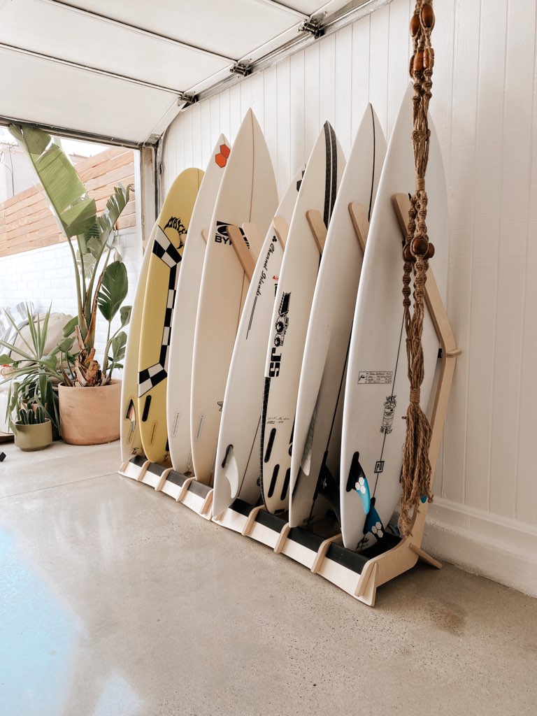 The Lineup Freestanding Surfboard Rack 4