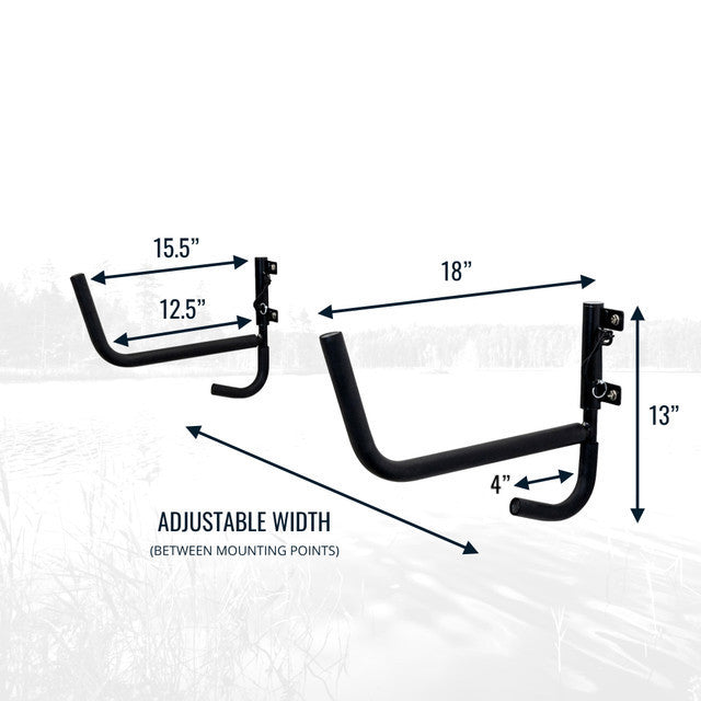 Ozarks Swivel Kayak Rack Holds 100 Lbs 5