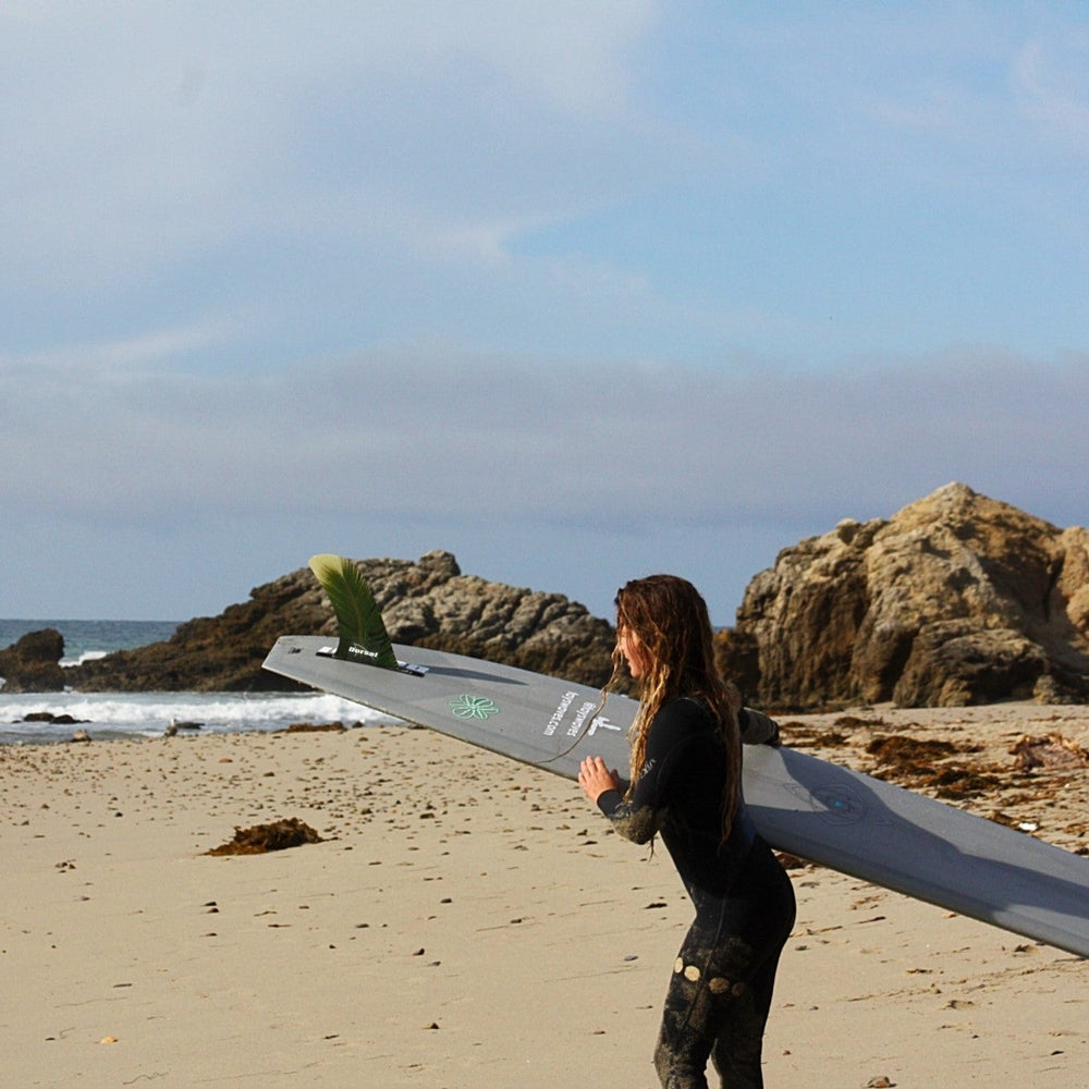 Modified Hatchet Pivot Fiberglass Longboard Surfboard Sup Surf Fin 3