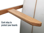 Holden Beach Surfboard Storage Vertical Wood Rack Holds 6 Surfboards 5