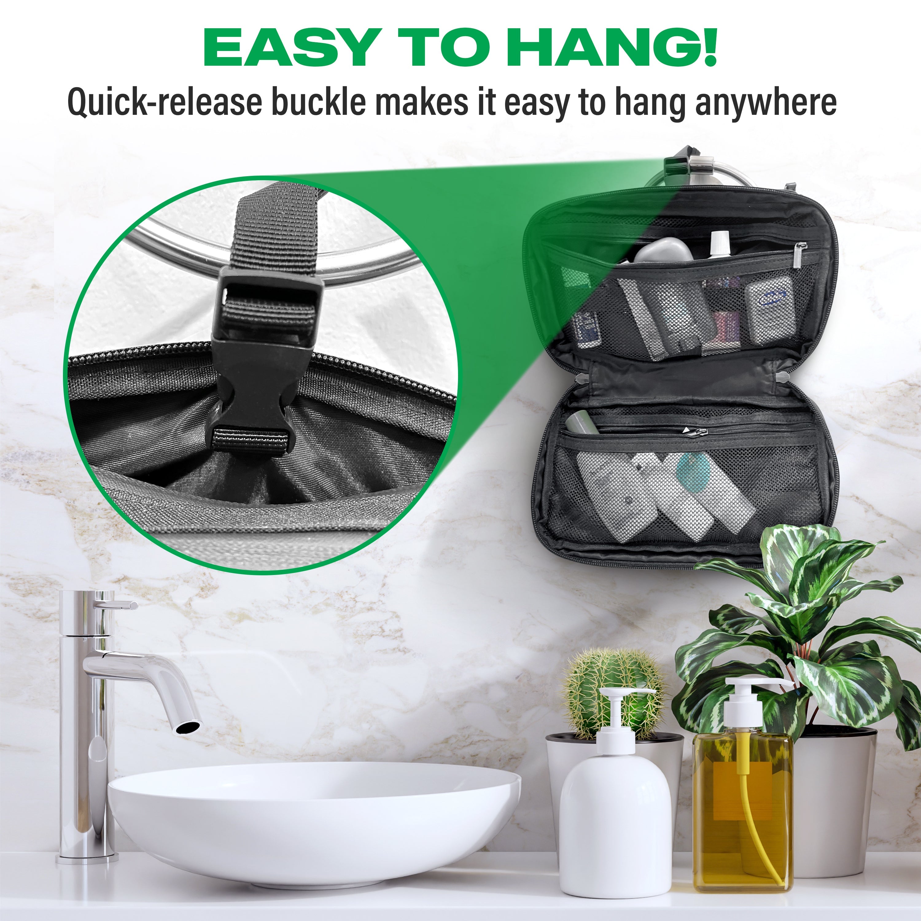 Compact Toiletry Travel Bag 2