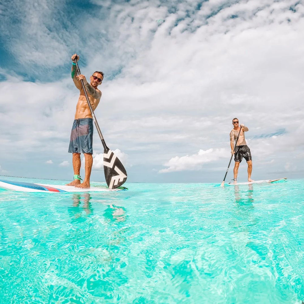 Carbon Fiberglass Adjustable Paddle With Abs Edge Black 2