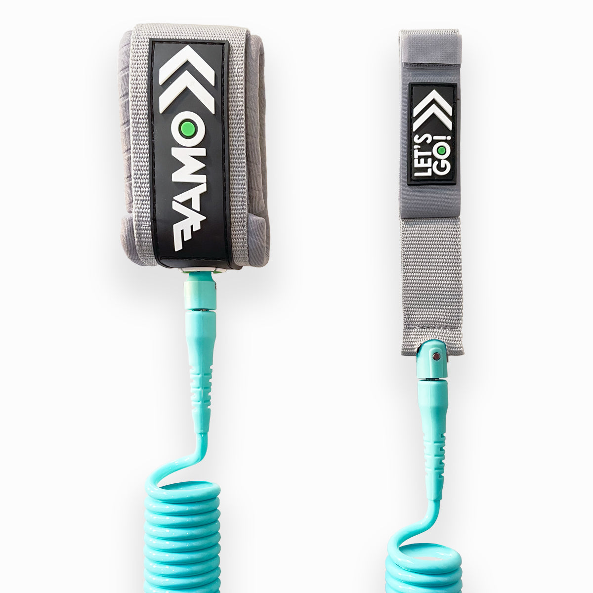 9 Full Coiled Sup Paddleboard Leash Vibrant Collection 7