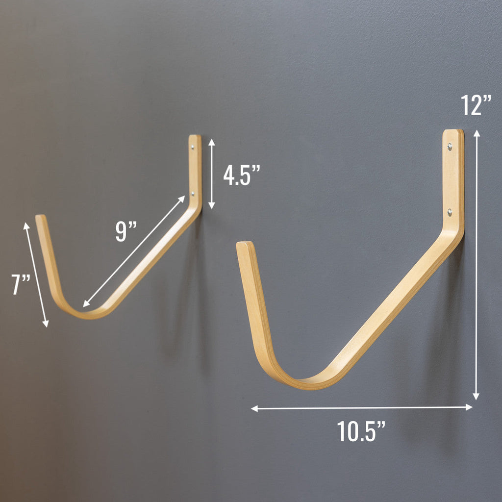 Monterey Minimalist Sup Surfboard Wood Display Rack Holds 40 Lbs 5