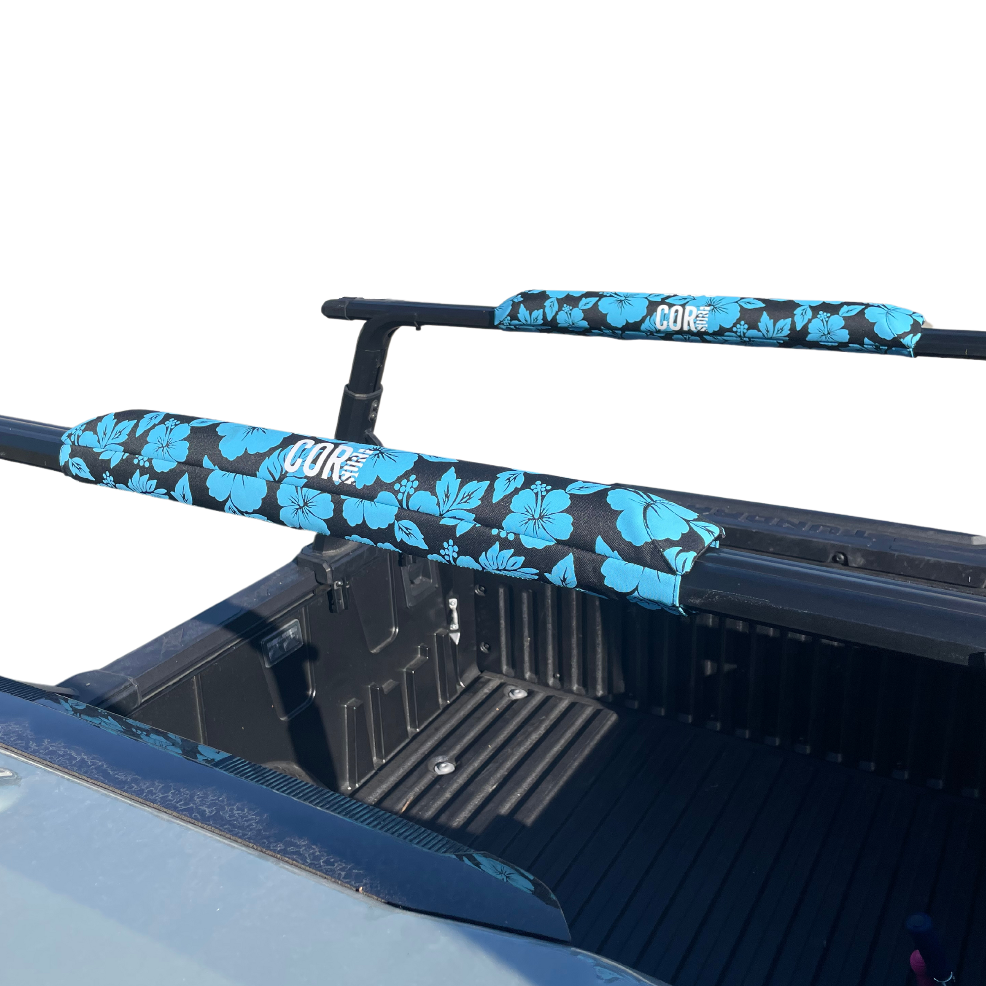 Aero Roof Rack Pad Hawaiian Print Blue