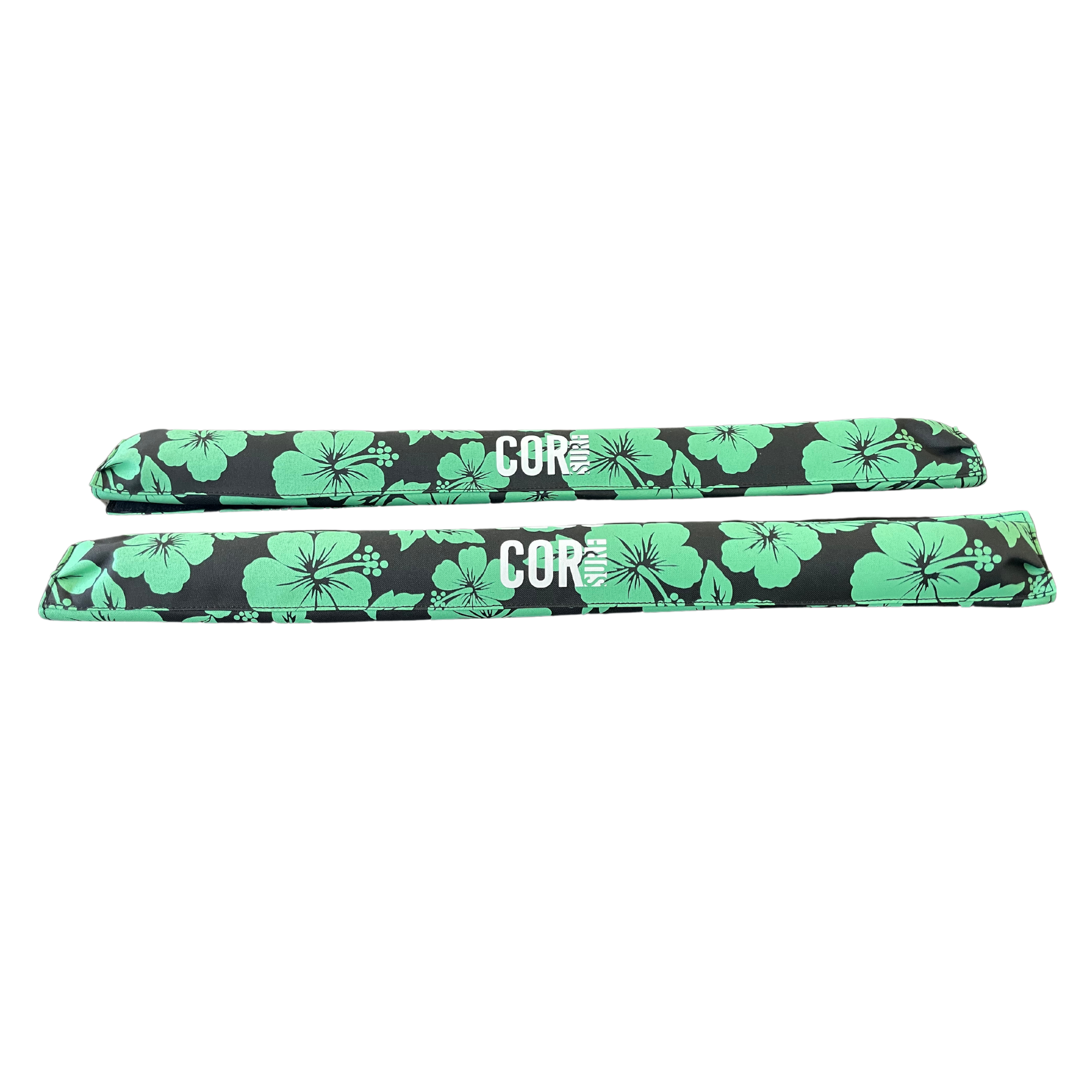 Aero Roof Rack Pads Surf Paddle Kayak 28 Small Green Hawaiian Corsurf