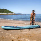 Aqua Marina Beast Bt 23Bep Advanced All Around Inflatable Sup With Carbon Hybrid Paddle 10Ft Sak89512 Actual Size