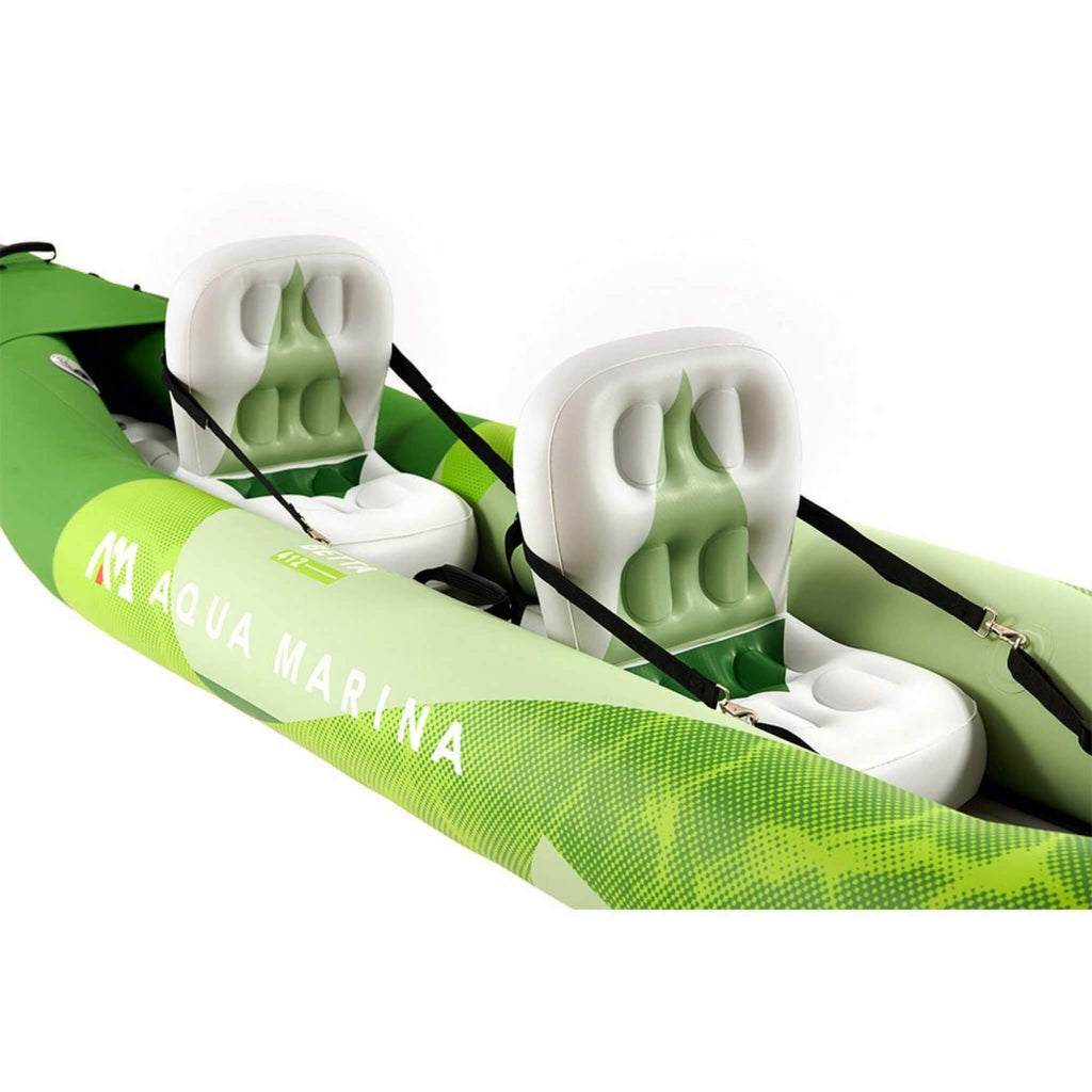 Aqua Marina Betta 2 Person Inflatable Recreational Kayak With Paddles 14Ft Be 412 Sak01375 296492