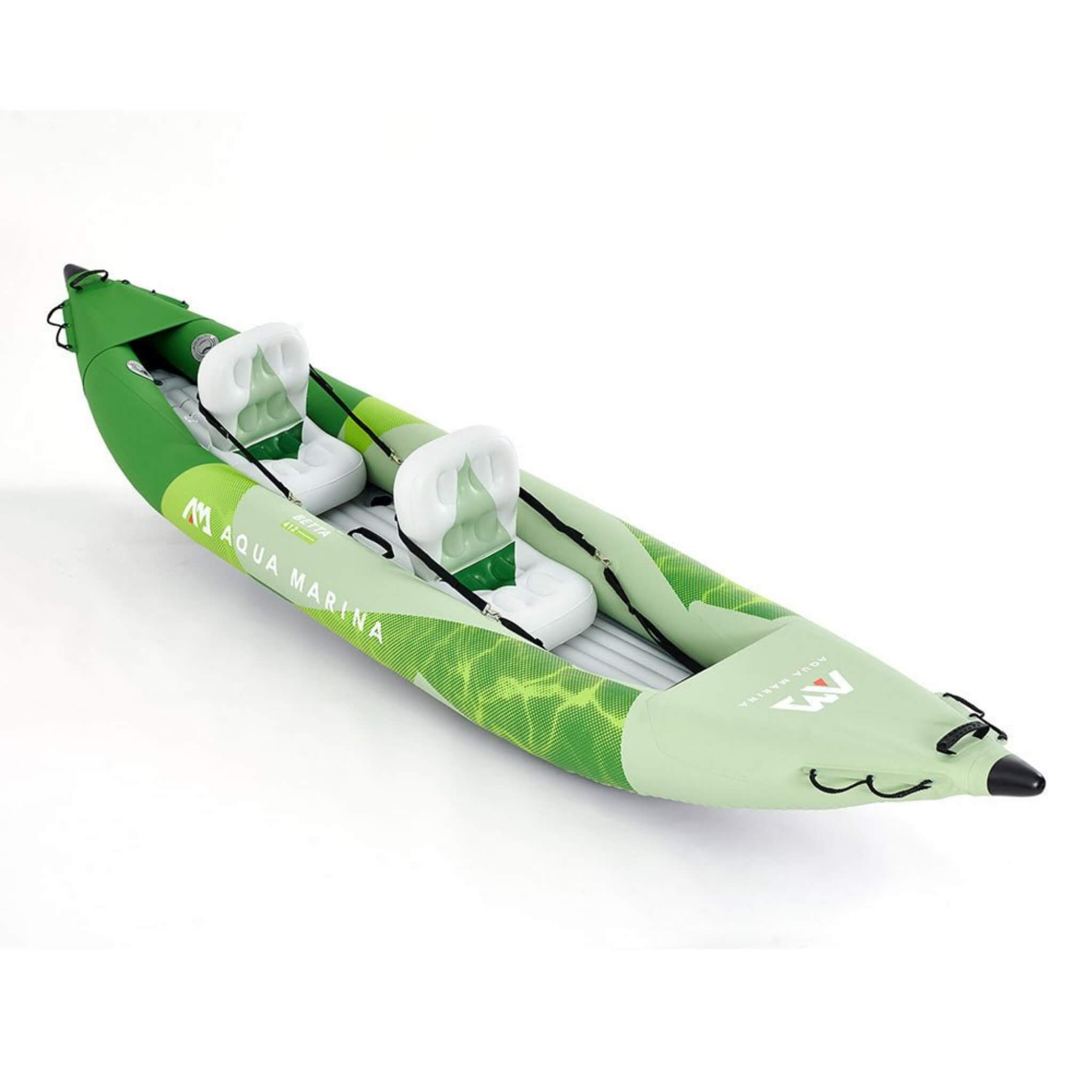 Aqua Marina Betta 2 Person Inflatable Recreational Kayak With Paddles 14Ft Be 412 Sak01375 558412