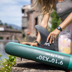 Aqua Marina Breeze Bt 23Brp Green Compact Inflatable Sup With Drop Stitch Light Technology 9Ft Sak68745 479225