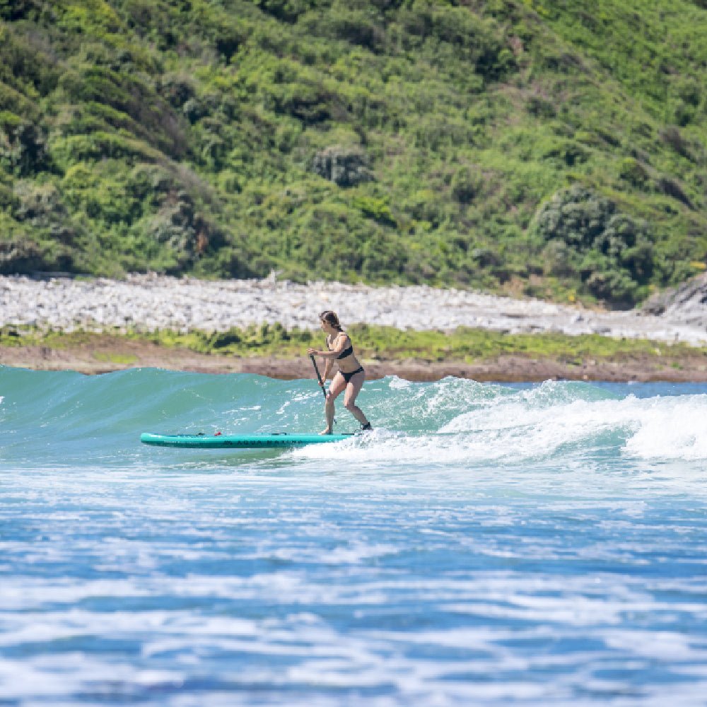 Aqua Marina Breeze Bt 23Brp Green Compact Inflatable Sup With Drop Stitch Light Technology 9Ft Sak68745 691213