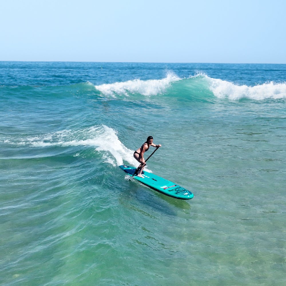 Aqua Marina Breeze Bt 23Brp Green Compact Inflatable Sup With Drop Stitch Light Technology 9Ft Sak68745 741100