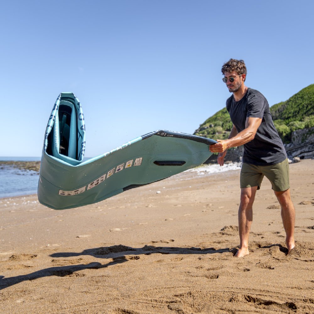 Aqua Marina Breeze Bt 23Brp Green Compact Inflatable Sup With Drop Stitch Light Technology 9Ft Sak68745 820123