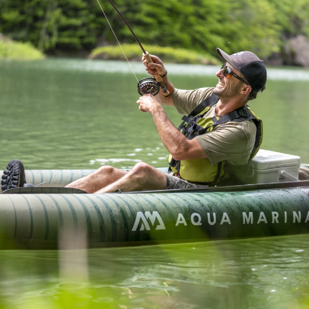 Aqua Marina Caliber Ca 398 Angling Kayak With Foldable Fishing Seat 13Ft Sak23467 789026