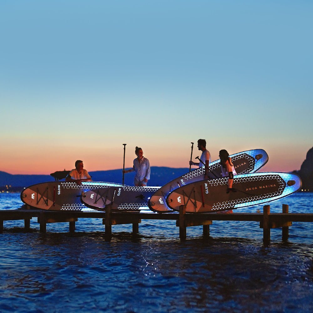 Aqua Marina Glow Bt 24Gl All Around Isup With Ambient Light System And Safety Leash 10Ft Sak48269 712341