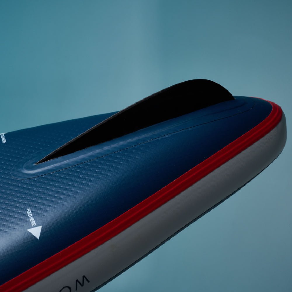 Aqua Marina Hyper Bt 23Hy02 Navy Touring Sup With Hydrodynamic Rail Edges And Adjustable Bungee 12Ft Sak23285 235655