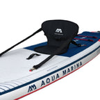 Aqua Marina Hyper Bt 23Hy02 Navy Touring Sup With Hydrodynamic Rail Edges And Adjustable Bungee 12Ft Sak23285 492141