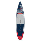 Aqua Marina Hyper Bt 23Hy02 Navy Touring Sup With Hydrodynamic Rail Edges And Adjustable Bungee 12Ft Sak23285 540313
