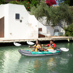 Aqua Marina Laxo 320 2 Person Recreational Kayak With High Back Seat Adjustable Cargo Bungee 10Ft Sak01396 222784