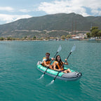 Aqua Marina Laxo 320 2 Person Recreational Kayak With High Back Seat Adjustable Cargo Bungee 10Ft Sak01396 968957