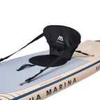 Aqua Marina Magma Bt 23Map All Around Inflatable Sup With Carbon Hybrid Paddle 11Ft Sak35791 Back Support