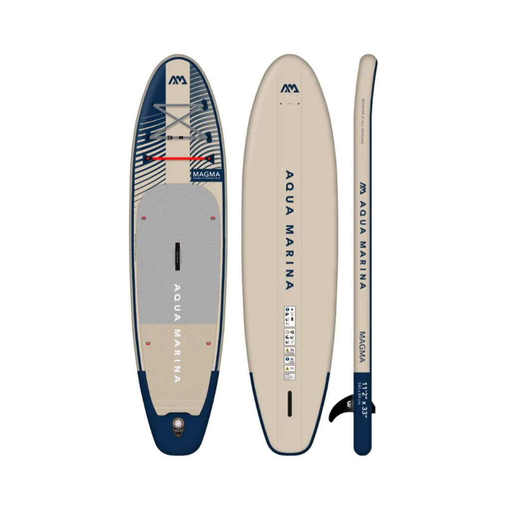 Aqua Marina Magma Bt 23Map All Around Inflatable Sup With Carbon Hybrid Paddle 11Ft Sak35791 Product Preview