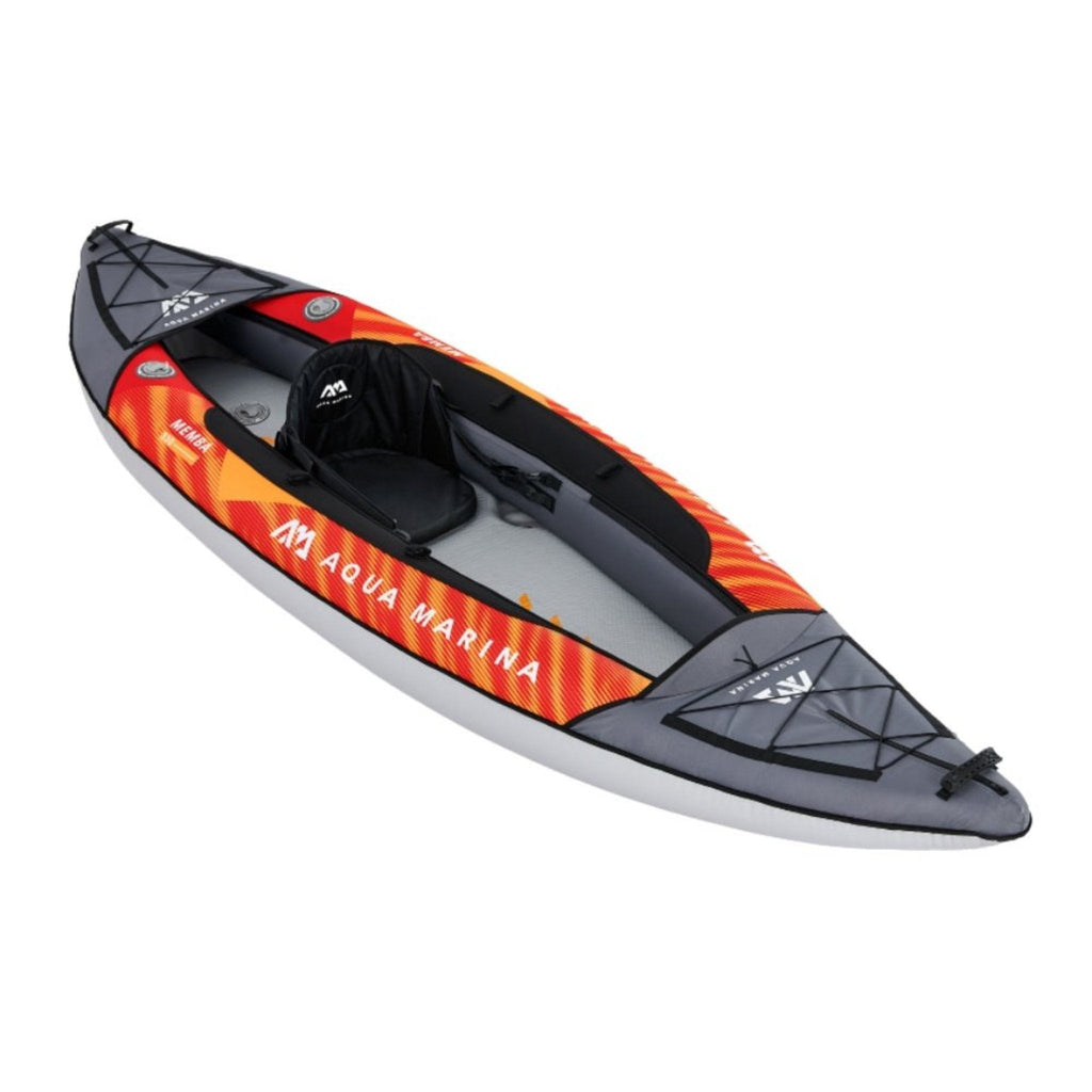 Aqua Marina Memba 330 1 Person Ultra Stiff Touring Kayak With Double Wall Fabric Floor 10Ft Sak56789 460834