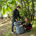 Aqua Marina Memba 330 1 Person Ultra Stiff Touring Kayak With Double Wall Fabric Floor 10Ft Sak56789 716570