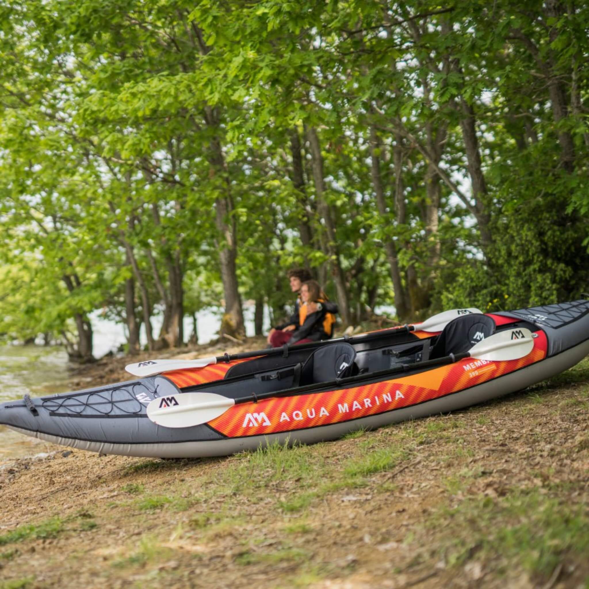 Aqua Marina Memba 390 Premium Touring Kayak With Dwf Deck And Paddles 12Ft Sak17282 427436