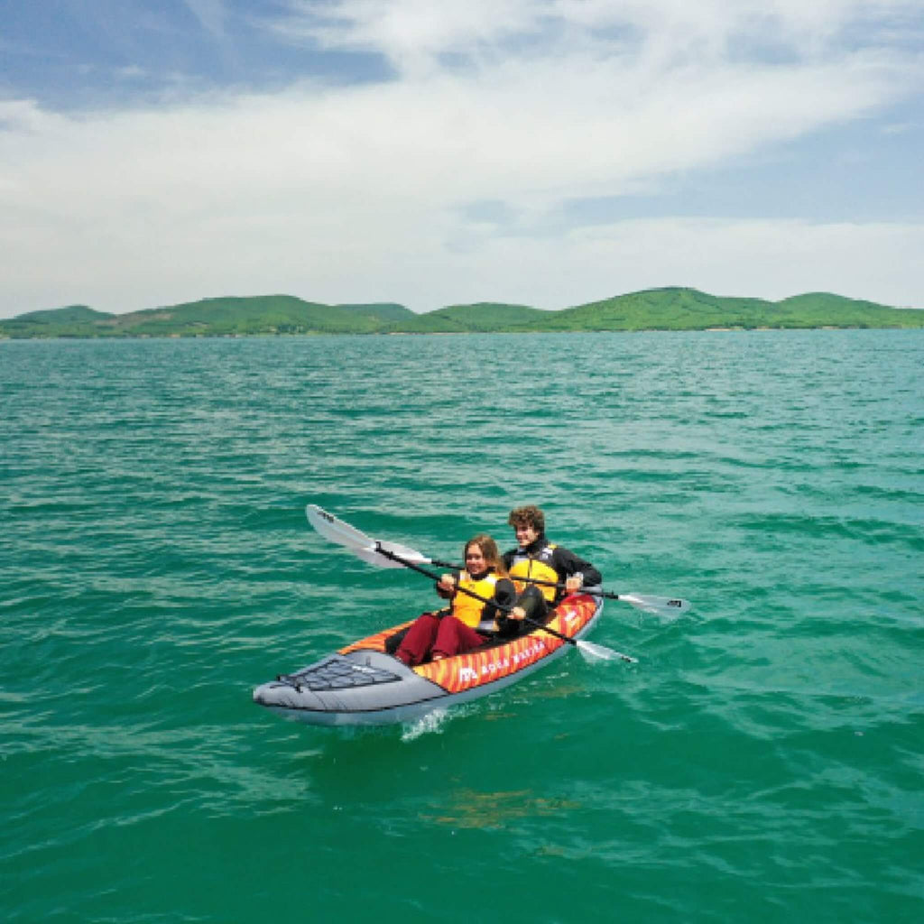 Aqua Marina Memba 390 Premium Touring Kayak With Dwf Deck And Paddles 12Ft Sak17282 502459