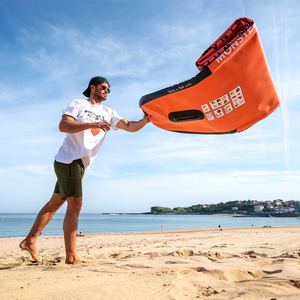 Aqua Marina Monster Bt 23Mop All Around Isup Sky Glider With Swift Attach Center Fin 12Ft Sak56240 701858