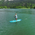 Aqua Marina Vapor Bt 23Vap All Around Sup W Sand Ripple Grooved Eva Footpad 10Ft Sak60532 596682