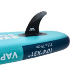Aqua Marina Vapor Bt 23Vap All Around Sup W Sand Ripple Grooved Eva Footpad 10Ft Sak60532 716027