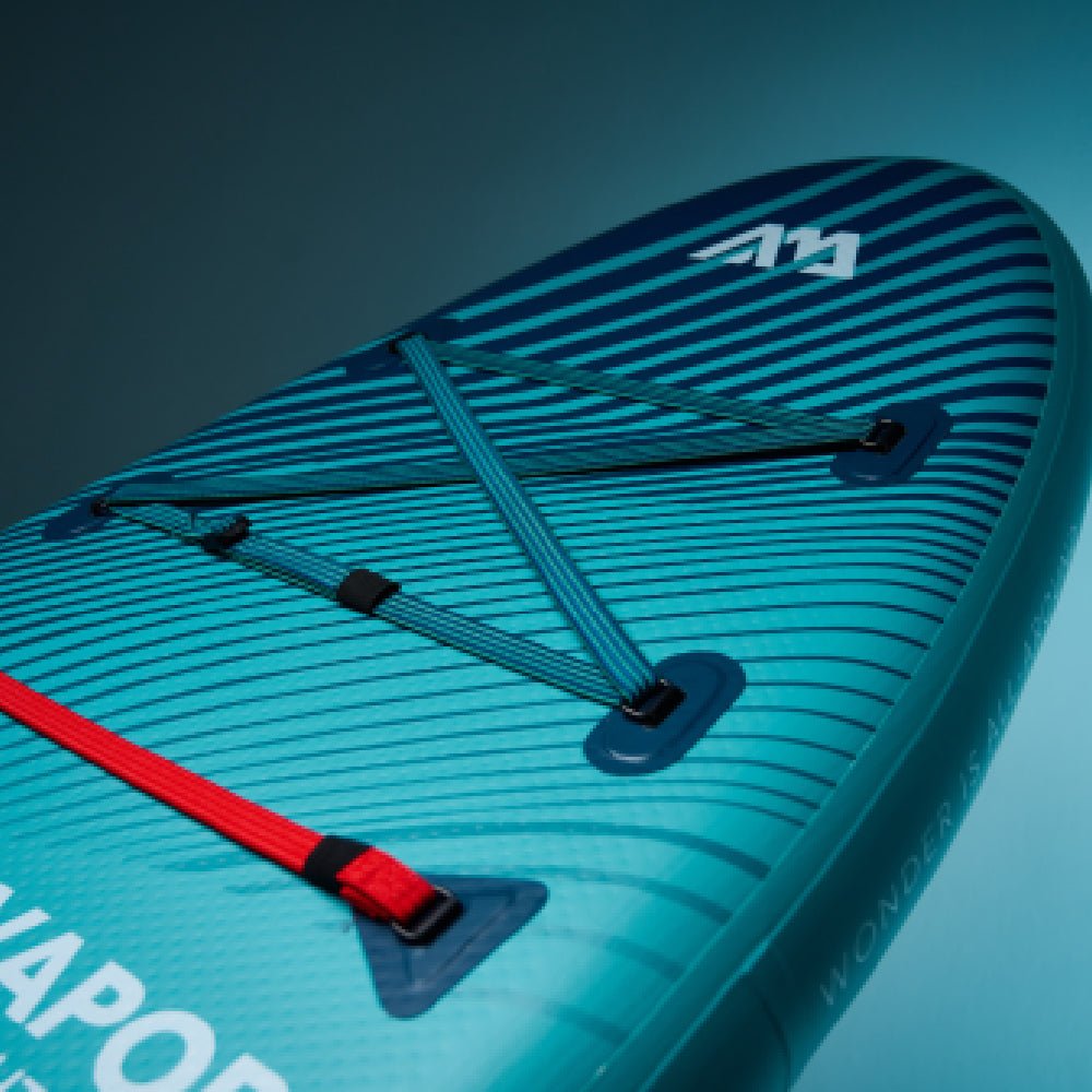 Aqua Marina Vapor Bt 23Vap All Around Sup W Sand Ripple Grooved Eva Footpad 10Ft Sak60532 781142