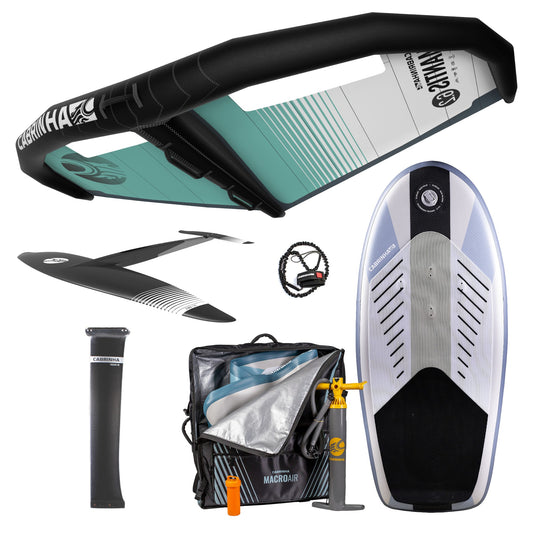 Wingfoil Package: Mantis V1 Window, Macro Air, X1650/74cm Foil - Beginner II