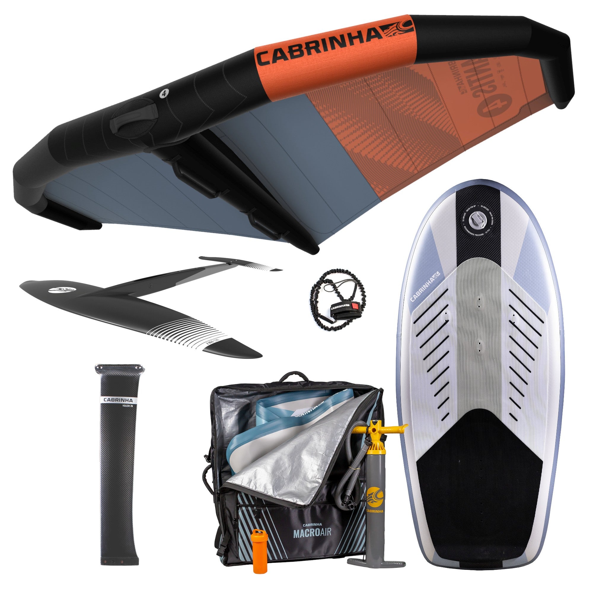 Beginner 4 Wingfoil Package Mantis V2 Macro Air Mid Aspect Fusion