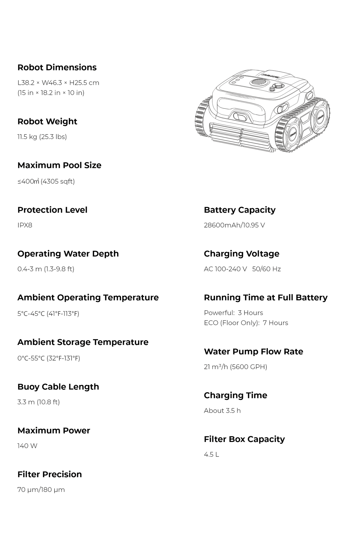 Bn Pro Robotic Pool Cleaner 11
