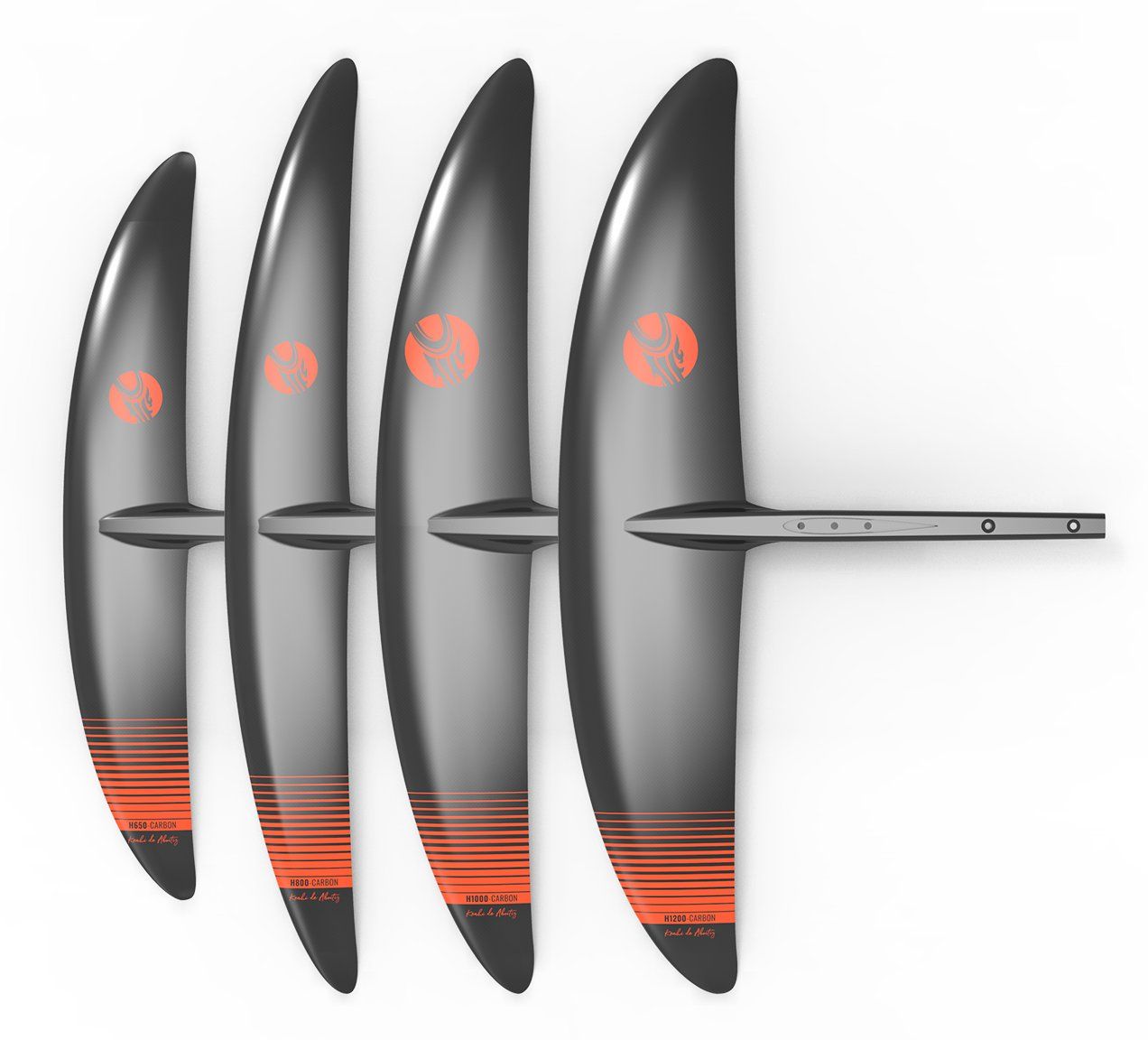 Cabrinha Fusion H Series High Aspect Foil Front Wing Lineup