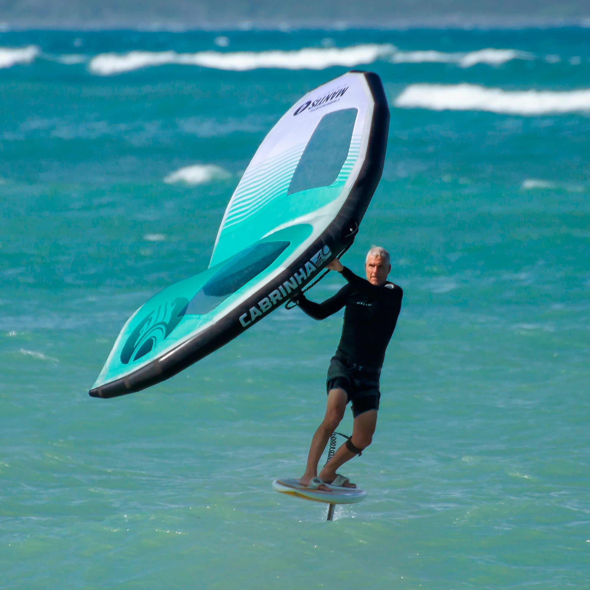 Cabrinha Mantis Wing With Windows 4M Green White 8