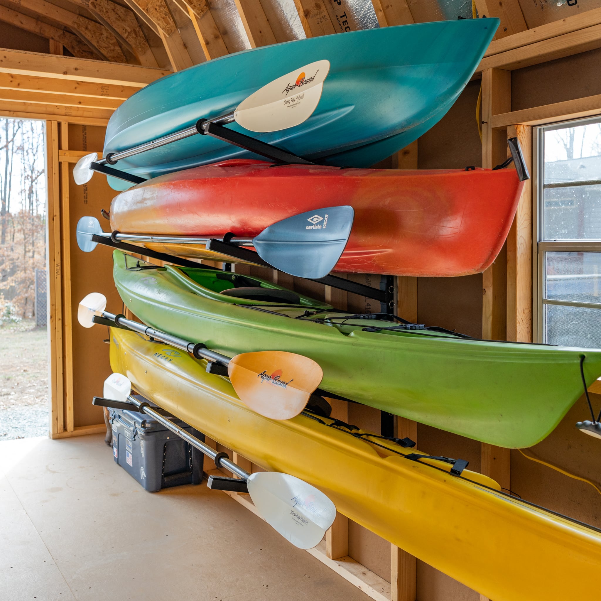 Champlain Kayak Storage Indoor Adjustable Rack 4 Levels 3