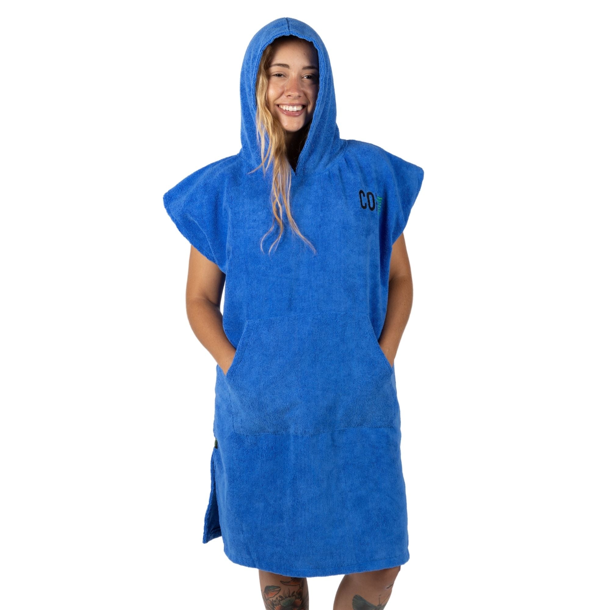 Changing Towel Poncho Solid Colors Medium And Large 5