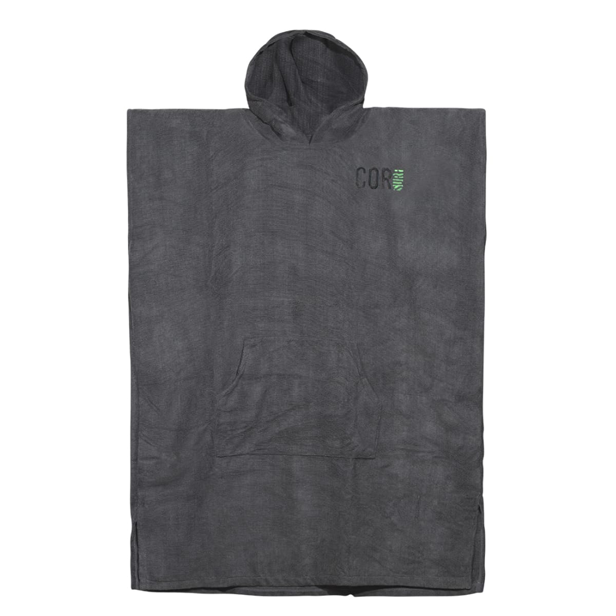 Changing Poncho Towel Cor Surf Dark Gray