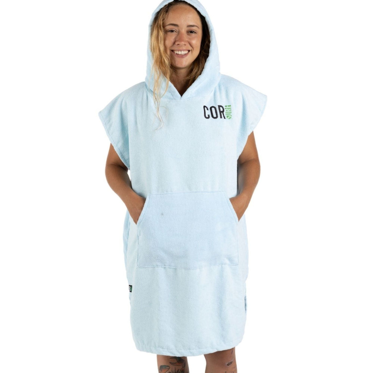 Changing Towel Poncho Solid Colors Medium And Large 6