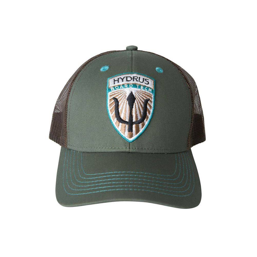Classic Shield Double Snapback Trucker Hat Accessories Hydrus Board Tech 967858
